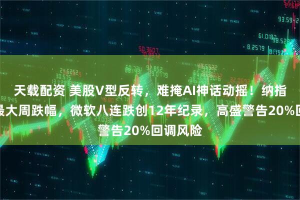 天载配资 美股V型反转，难掩AI神话动摇！纳指创四月最大周跌幅，微软八连跌创12年纪录，高盛警告20%回调风险